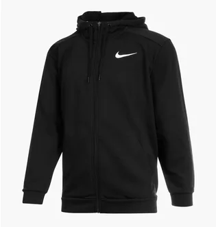 Толстовка мужская Nike Dry Men's Dri-FIT Hooded Fitness Full-Zip Black CZ6376-010