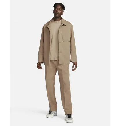 Пальто чоловіче Nike Sportswear Tech Fleece Reimagined Oversized Shacket Brown FB8167-247