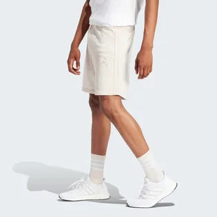 Шорти чоловічі Adidas All Szn French Terry 3-Stripes Garment-Wash Shorts Beige IR5258