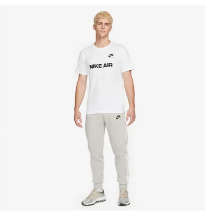 Штаны мужские Nike Air Brushed Back Fleece Joggers White Dm5209-012
