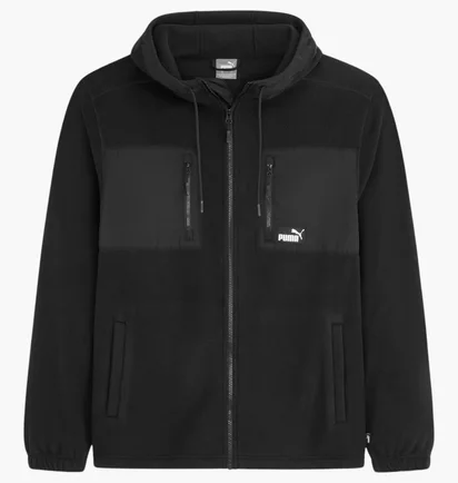 Толстовка мужская Puma Polar Fleece Black 943330-01
