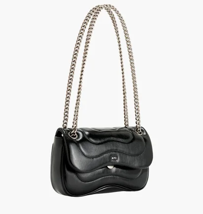 Сумка жіноча JW PEI Tina Quilted Chain Crossbody Black 1C79-1