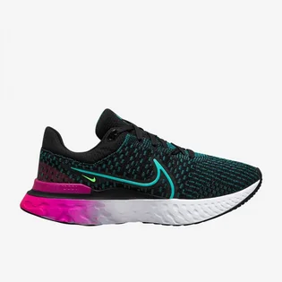 Кроссовки женские Nike React Infinity Run Flyknit 3 Black/Turquoise DD3024-003