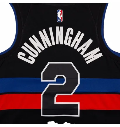 Майка мужская Air Jordan Dri-Fit Nba Swingman Jersey Detroit Pistons Statement Edition Cade Cunningham Black DO9525-426