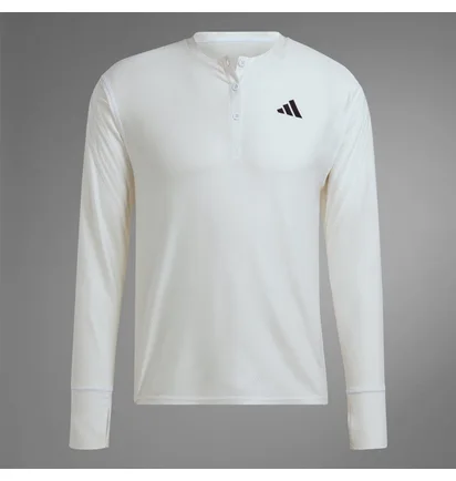 Лонгслів унісекс Adidas Made To Be Remade Running Henley White IN8148