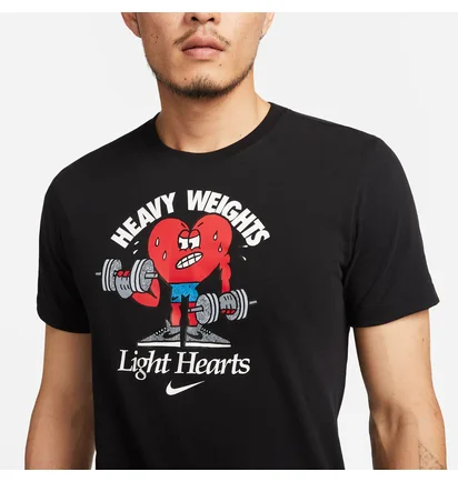 Футболка мужская Nike Dri-Fit Tee Humor Black DZ2743-010