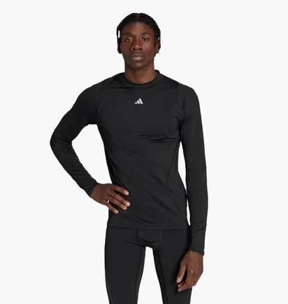 Лонгслив мужской Adidas Techfit Cold.Rdy Training Long-Sleeve Top Black HD3521