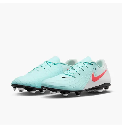 Бутсы унисекс Nike Phantom Gx 2 Club Fg/Mg Turquoise/White FJ2557-300