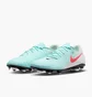 Бутсы унисекс Nike Phantom Gx 2 Club Fg/Mg Turquoise/White FJ2557-300