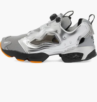 Кроссовки унисекс Reebok X Aries Instapump Fury 94 Sneakers Metallic/Grey RMIA04SC99LEA0057220