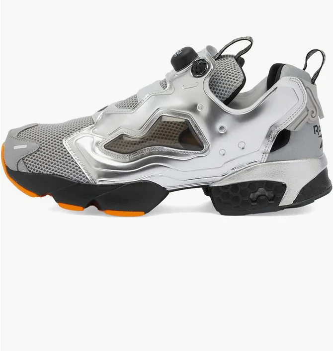 Кроссовки унисекс Reebok X Aries Instapump Fury 94 Sneakers Metallic/Grey RMIA04SC99LEA0057220