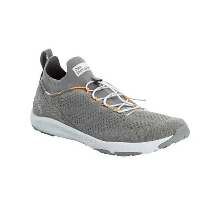 Кросівки чоловічі Jack Wolfskin Spirit Knit Low Grey 4056621-6737