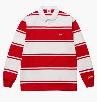 Свитшот мужской Nike Supreme Stripe Red/White HF9641-657
