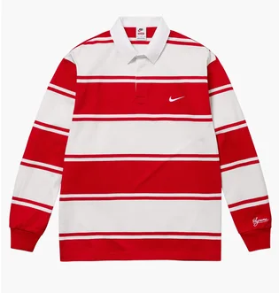 Свитшот мужской Nike Supreme Stripe Red/White HF9641-657