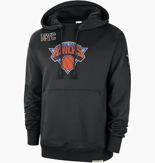 Худи мужское Nike Nba Courtside New York Knicks Standard Issue City Edition 2023/24 Black FB4451-010