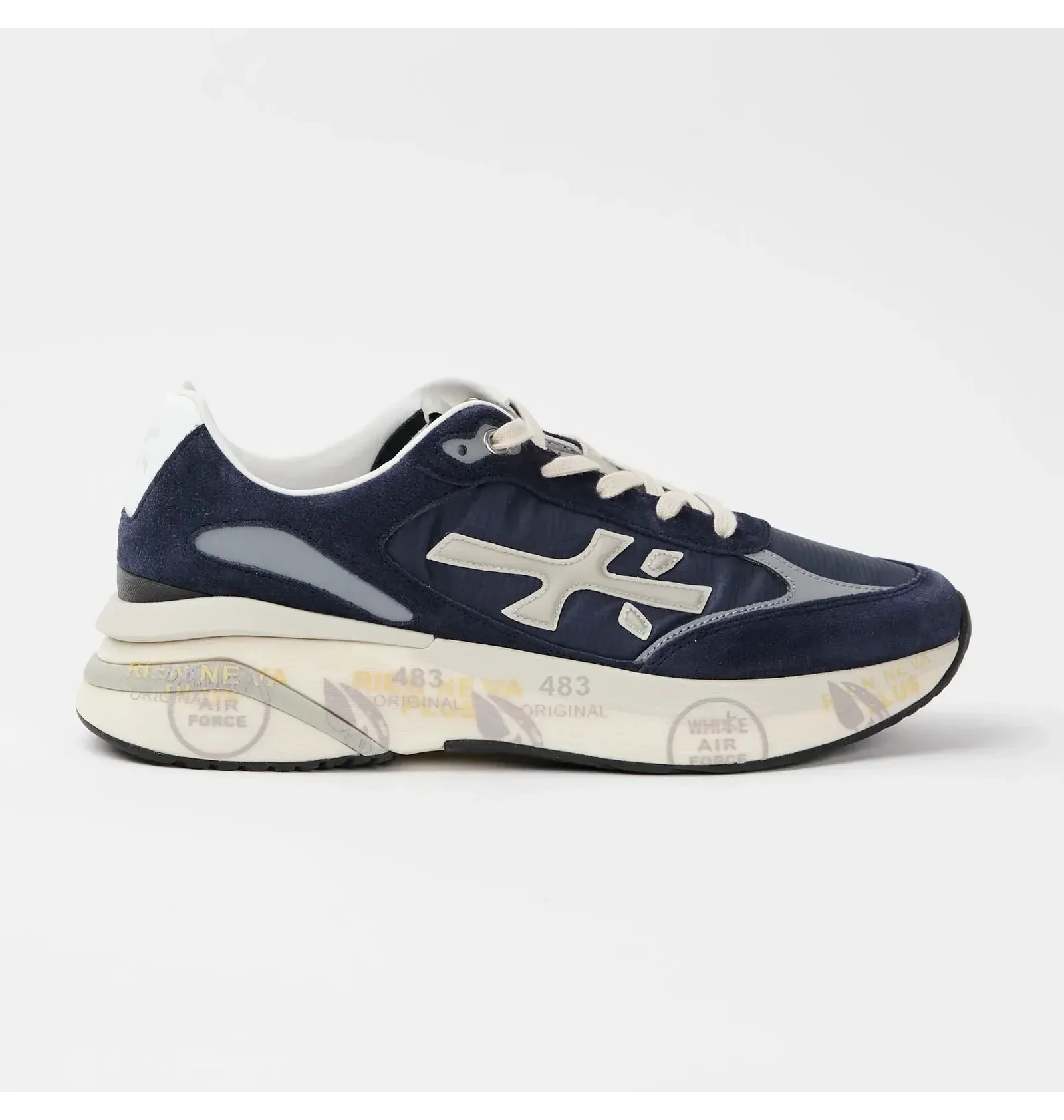 ᐉ Кроссовки мужские Premiata Moerun 7306 Blue MOERUN-7306