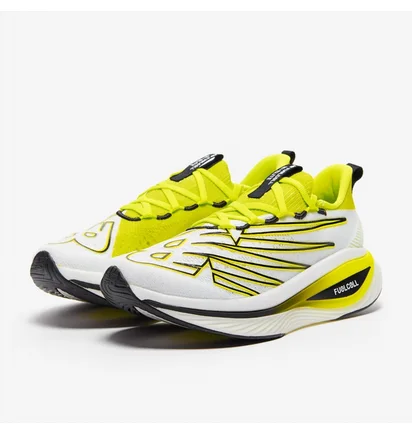 Кроссовки женские New Balance Fuelcell Supercomp Elite V3 White/Yellow WRCELCT3