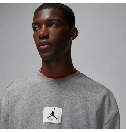 Свитшот мужской Air Jordan Ess Stmt Flc Crew Grey FB6932-091