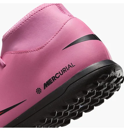Сороконіжки унісекс Nike Mercurial Superfly 10 Club Tf Pink FQ8317-600