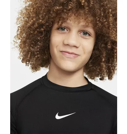 Термобелье детское Nike Np Df Ls Top 24 Black FJ6822-010