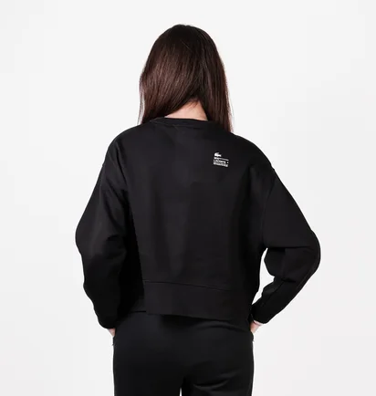 Свитшот женский Lacoste Oversize Fit Black SF5614031