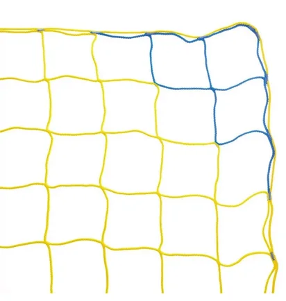 Сітка на футбольні ворота X2 Footbal Web 3Х2Х0,8Х1М Blue/Yellow PP320812-35X2-B-Y