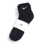 Носки унисекс Nike U Nk Everyday Cush Ankle (3 пары, утепленные) Black Sx7667-010