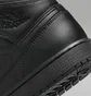 Кросівки чоловічі Air Jordan 1 Mid Black 5554724-093