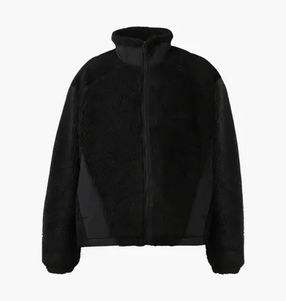 Куртка унисекс Han Kjobenhavn Han Kjøbenhavn Fleece Jacket Aw25 Black U-134638