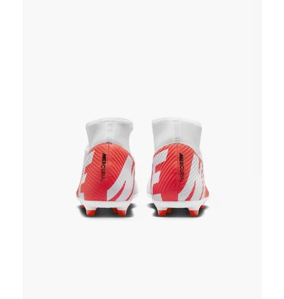 Бутси унісекс Nike Mercurial Superfly 9 Club Multi-Ground Soccer Cleats White/Red DJ5961-600
