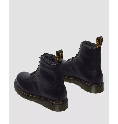 Ботинки мужские Dr. Martens Faux Fur Lined Grizzly Black 31873001