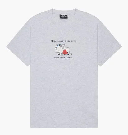 Футболка мужская RipNDip WouldnT Get It Grey RNDSUM24GET