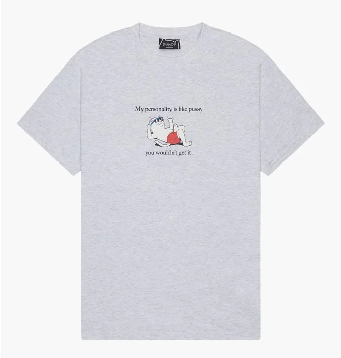 Футболка мужская RipNDip WouldnT Get It Grey RNDSUM24GET