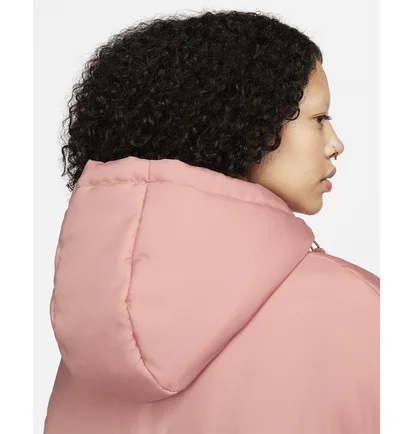 Парка жіноча Nike Sportswear Classic Puffer Therma-Fit Loose Hooded Parka Pink FB7675-618