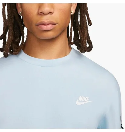 Свитшот мужской Nike Sportwear Tech Fleece Crew Light Blue CU4505-441