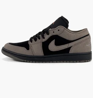 Кроссовки мужские Air Jordan 1 Low Beige/Black IB7109-005