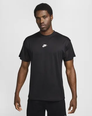 Футболка мужская Nike T-Shirt Dri-Fit Sportswear Max90 Black HQ1983-010