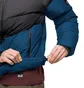 Пуховик чоловічий Jack Wolfskin 365 Fearless Down Puffer Black/Blue 1206421-1134
