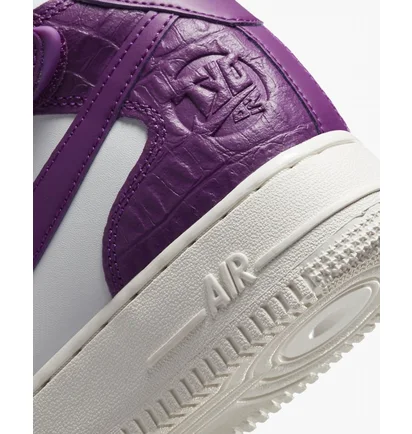 Кроссовки женские Nike Air Force 1 07 Mid Lx Violet/White Dz4865-503