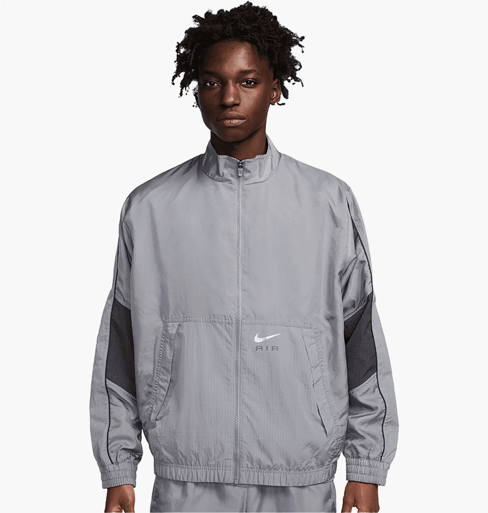 ᐉ Куртка мужская Nike Air MenS Woven Track Jacket Grey FN7687-065