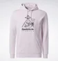Худи мужское Reebok Classics Skateboard Pink HS7144