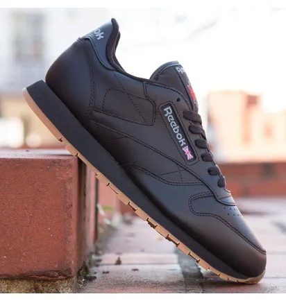 Кросівки унісекс Reebok Classic Leather Black 49800