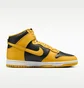 Кросівки чоловічі Nike Dunk High Retro Premium MenS Shoes Black/Yellow HJ4320-001