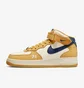 Кросівки чоловічі Nike Air Force 1 Mid Beige/Orange Do6729-700