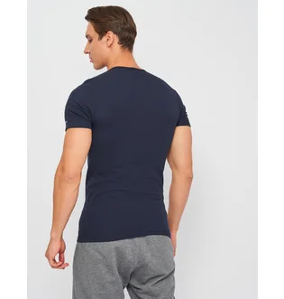Футболка чоловіча Kappa Mezza Manica Girocollo Blue K1306-BLUNAVY