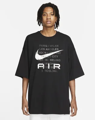 Футболка мужская Nike T-Shirt Sportswear Black FD1249-010