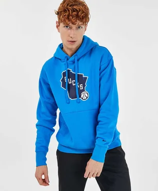 Худи мужское Nike Nba Milwaukee Bucks City Edition Logo Blue CN2551-406
