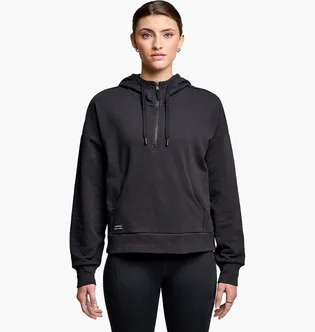 Худі жіноче Saucony Recovery Zip Hoody Black SAW800487-BK