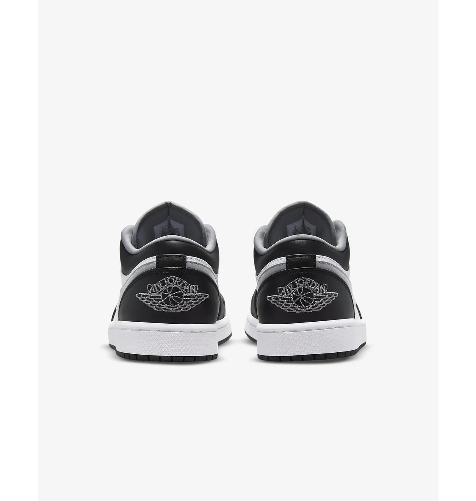 ᐉ Кроссовки мужские Air Jordan 1 Low Black/White 553558-040