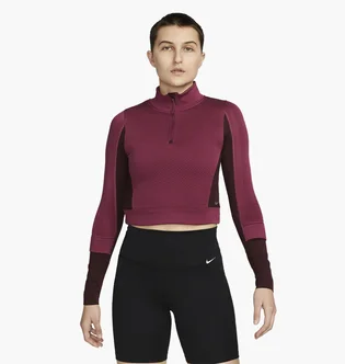Кофта женская Nike 1/4 Therma-Fit Adv City Ready Bordo DV9807-653